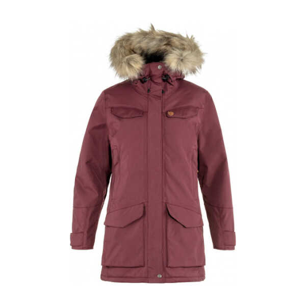 Fjällräven - Women's Nuuk Parka - Mantel Gr L rot