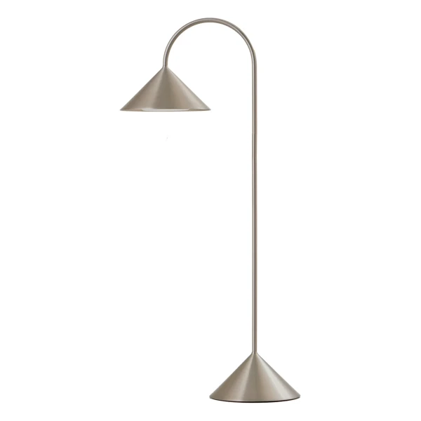 Frandsen - Grasp LED Akku-Stehleuchte, H 72 cm, Edelstahl gebürstet