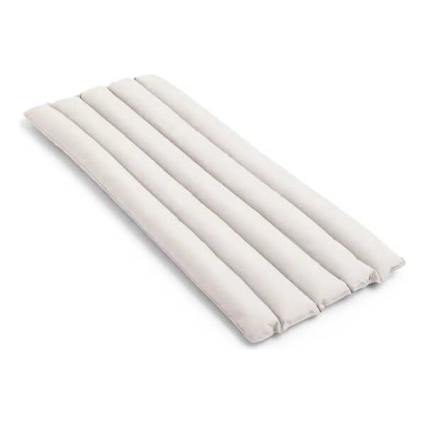 HAY Palissade Chair High Soft Quilted Sitzkissen Cream white