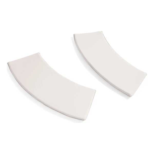 HAY Palissade Dining Sitzkissen Parkbank in-in 2 Teile Cream white