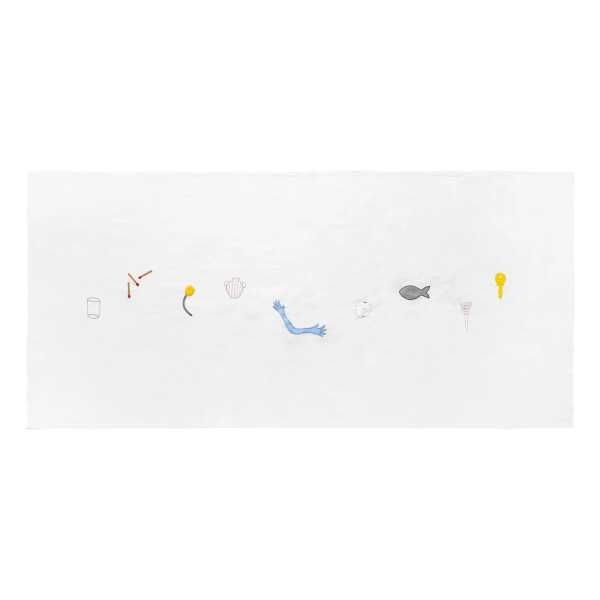 HAY - Sobremesa Tischdecke, 140 x 300 cm, weiß