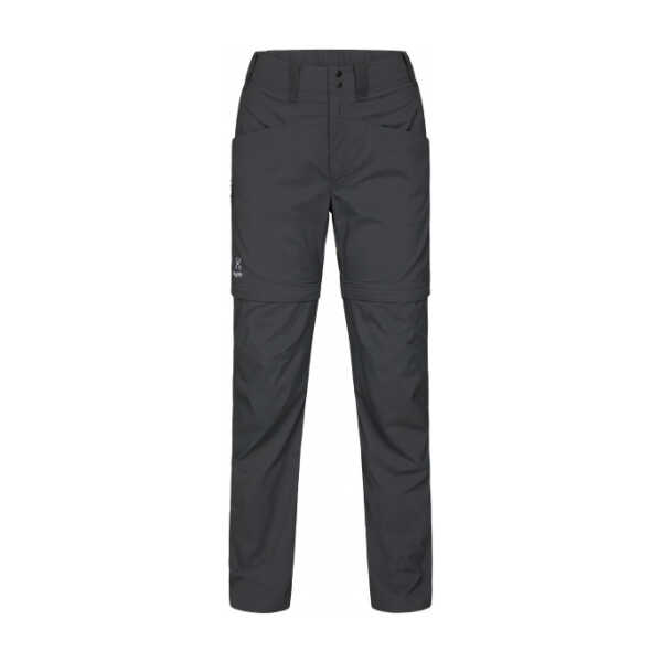 Haglöfs - Women's Lite Standard Zip-Off Pant - Trekkinghose Gr 46 - Regular grau