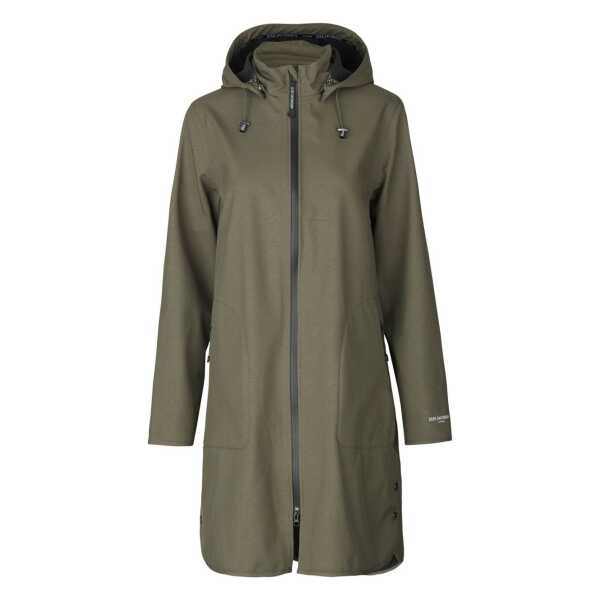 Ilse Jacobsen Damen Regenmantel Soft Shell mit Kapuze RAIN128""