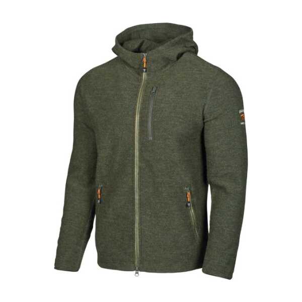 Ivanhoe of Sweden - Titus Hood - Wolljacke Gr M oliv