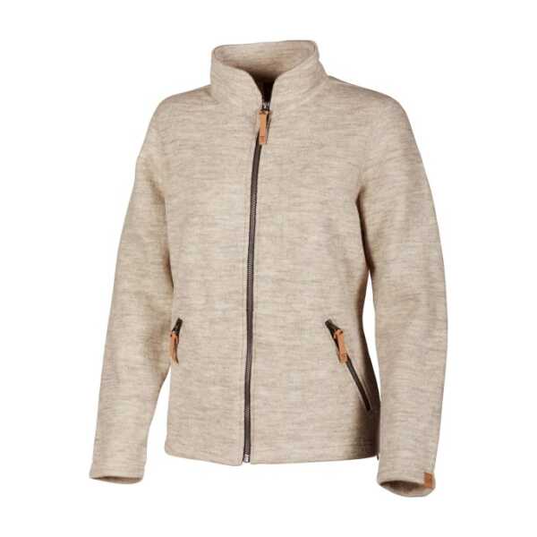 Ivanhoe of Sweden - Women's NLS Twig Full Zip - Wolljacke Gr 40 beige