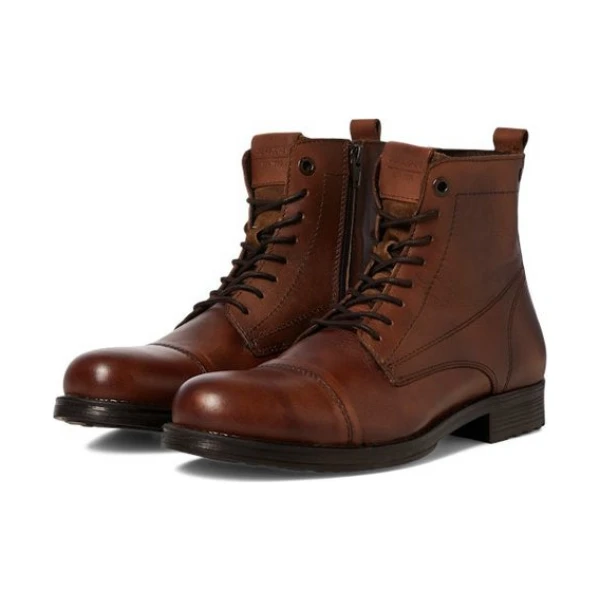 Jack & Jones JFWSHAUN Schnürboots mit Innenreißverschluss