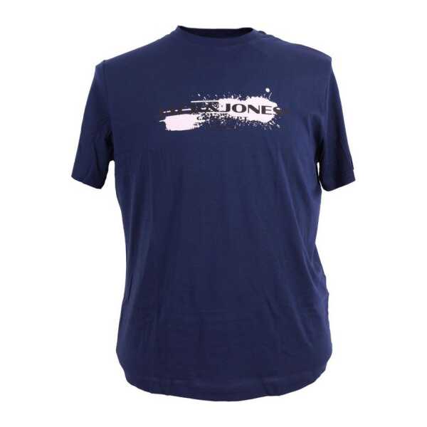 Jack & Jones Print-Shirt Jack & Jones T-Shirt in großen Größen, blau