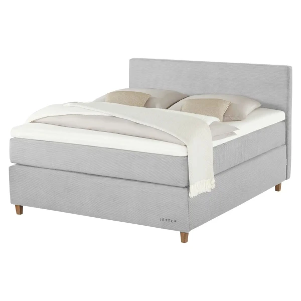 Jette Home Boxspringbett Jette Flex ¦ grau ¦ Maße (cm): B: 165 H: 120,5 Betten > Boxspringbetten - Höffner