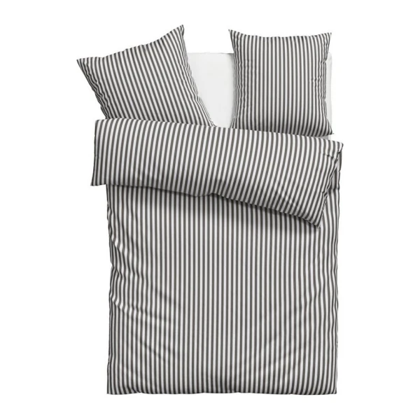 LeGer Home by Lena Gercke Bettwäsche Linnea, Renforcé, 2 teilig, aus 100% Baumwolle, Streifendesign