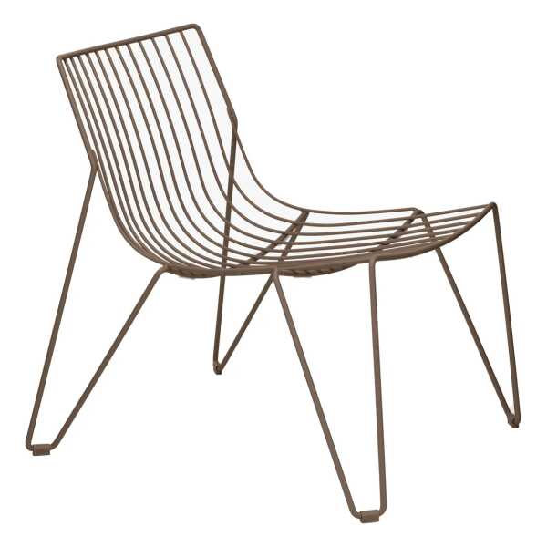 Massproductions Tio easy chair Loungesessel Pale Brown