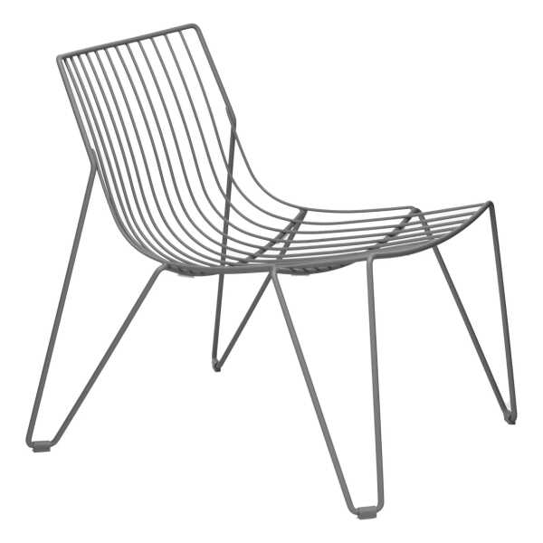 Massproductions Tio easy chair Loungesessel Stone Grey