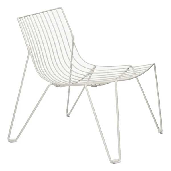 Massproductions Tio easy chair Loungesessel White