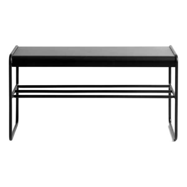 Muubs - Copenhagen Bank, 90 x 47 cm, Eisen, schwarz