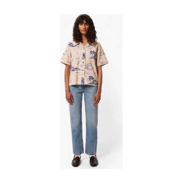 Nudie Jeans Moa Waves Bluse