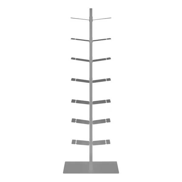 Radius Design - Booksbaum Standregal Big, double silber