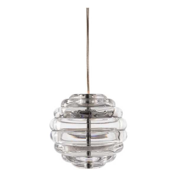 Tom Dixon Press Sphere mini Pendelleuchte LED Ø14,5 cm Clear