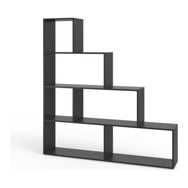 Vicco Raumteiler, Schwarz/Schwarz, 163 x 155 cm