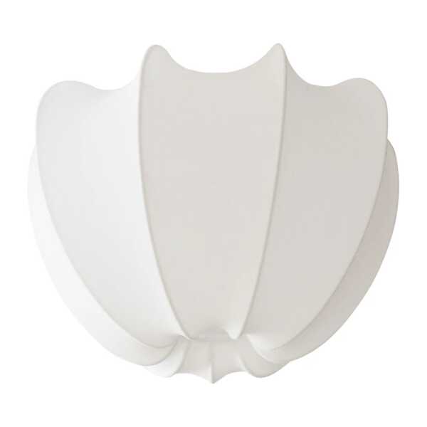 Watt & Veke - Anna Deckenleuchte, Baumwolle, weiß, Ø 30 cm Watt & Weke