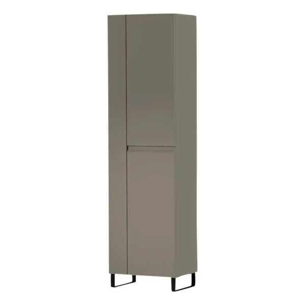 Wohnwert Mehrzweckschrank Leo ¦ grau ¦ Maße (cm): B: 52 H: 192 T: 36.0 Schränke > Dielenschränke - Höffner