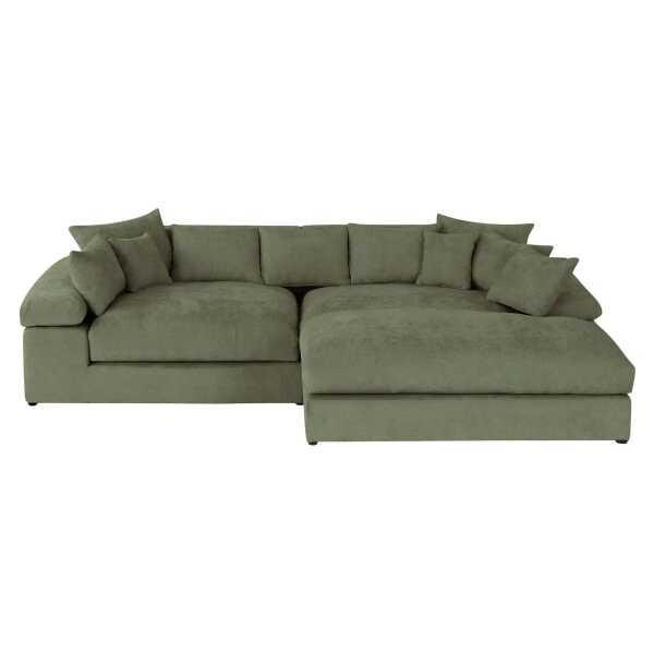 smart Ecksofa Lianea ¦ grün ¦ Maße (cm): B: 291 H: 86 T: 208.0 Polstermöbel > Sofas > 3-Sitzer - Höffner