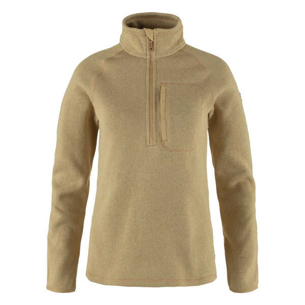 Fjällräven Damen Övik Fleece Half Zip Pullover