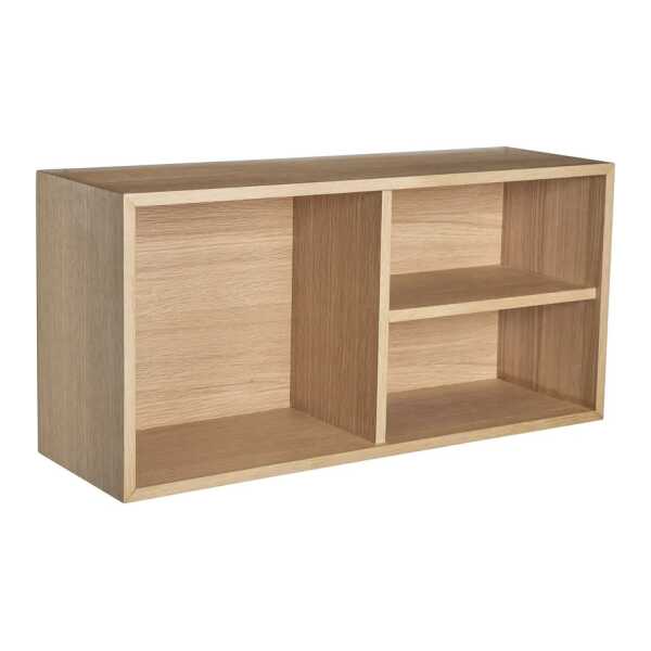 Hübsch Collect Wandregal 62x30x20 cm Natur