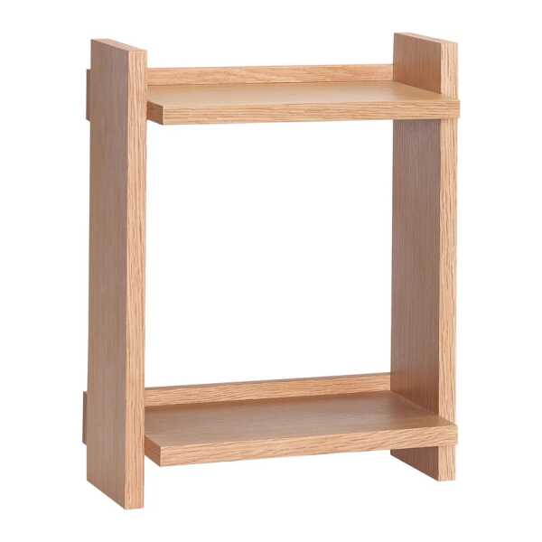 Hübsch Interior - Forma Wandregal, 34 x 44 cm, Eiche natur