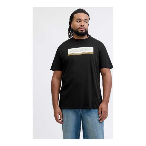 Jack & Jones PlusSize T-Shirt JORINWOOD BLOCK BRANDING TEE SS CN PLS