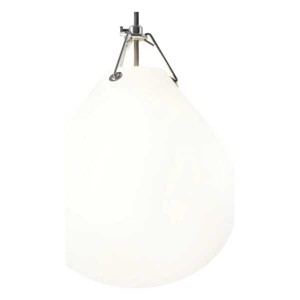 Louis Poulsen Moser Pendelleuchte Ø25cm Matt weiß