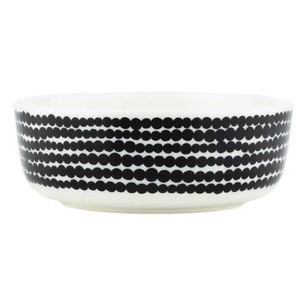 Marimekko Siirtolapuutarha Schale 0,4 l Black-white