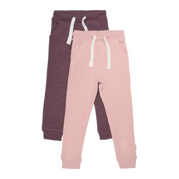 Minymo Sweathose MIBasic 37 (2-pack) - 3937 Klassische Sweatpant mit Schnüre