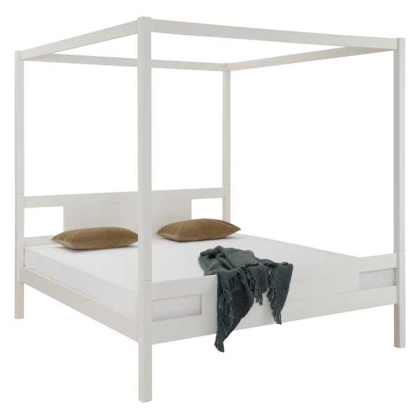 OTTO home Massivholzbett "KYOTO" Himmelbett, hohe Belastbarkeit bis 180 kg, aus zertifiziertem Massivholz