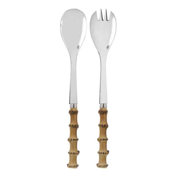 SABRE Paris Panda Salatbesteck 2-teilig Bamboo light