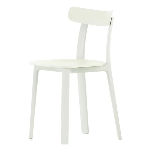 Vitra - All Plastic Chair, weiß (Filzgleiter)