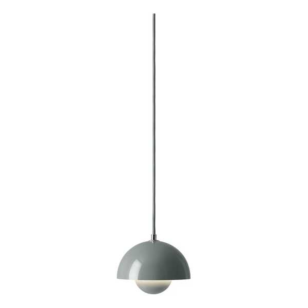 &Tradition Flowerpot VP10 Pendelleuchte Stone blue