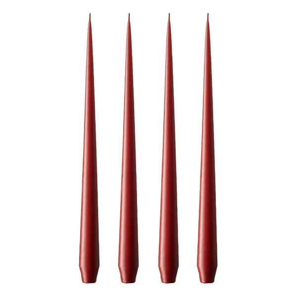 ester & erik ester & erik Kerze 4er Pack matt aged rust, 32 cm