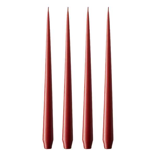 ester & erik ester & erik Kerze 4er Pack matt aged rust, 42 cm