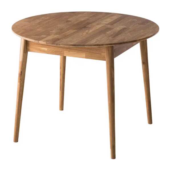 Esstisch AmburWOOD mit Ausziehfunktion Ø 100cm Braun/Eiche