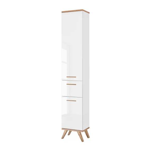 Hochschrank 36 x 205 x 33cm Weiß