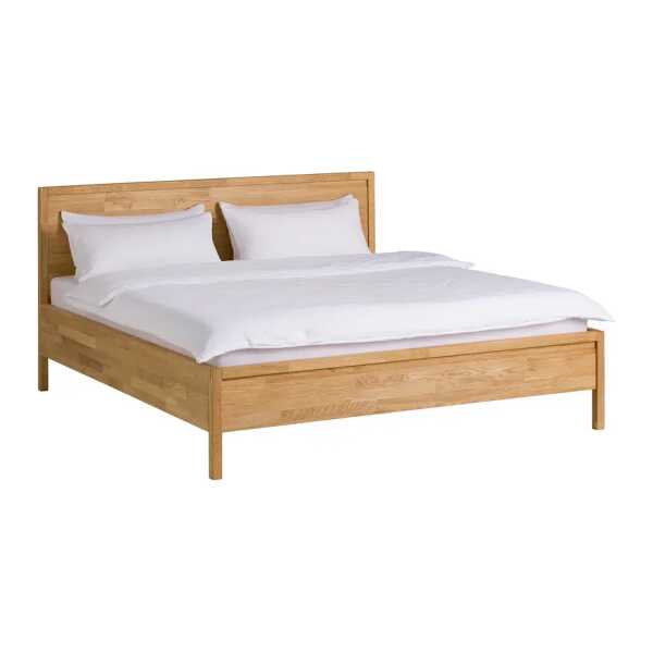 Massivholzbett SiaWood 180 x 200cm Massivholz Eiche, geölt Braun/Eiche Eiche