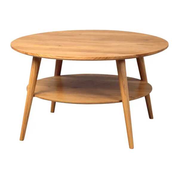 Couchtisch Okemos Ø 80cm Braun