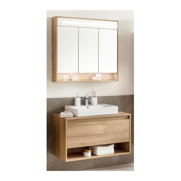 Badezimmerset Natura I 2-teilig 93 x 46cm Braun