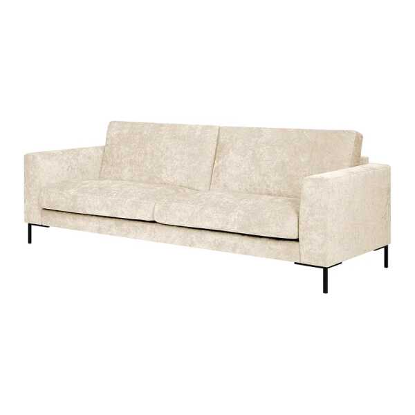 2,5-Sitzer Sofa Beige Chenille Alita 198 x 83 x 94cm Modern