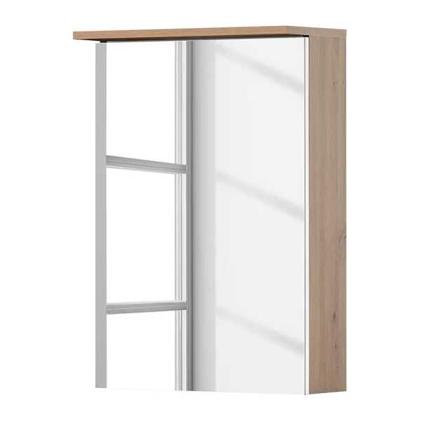 Spiegelschrank Jesper 50 x 72 x 16cm Braun/Eiche Artisan Dekor