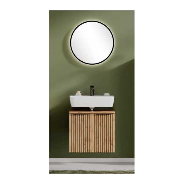 Badezimmerset 2-teilig WBU Typ A 60 x 200 x 35cm Braun/Beige