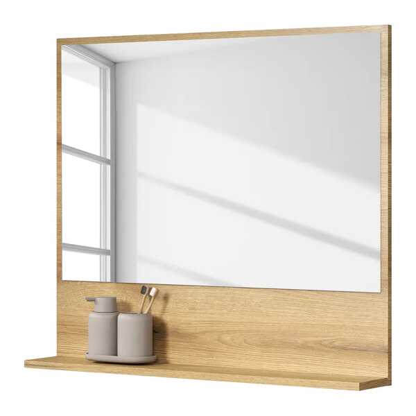 Spiegel Bliss 80cm Braun Spanplatte, beschichtet 80cm