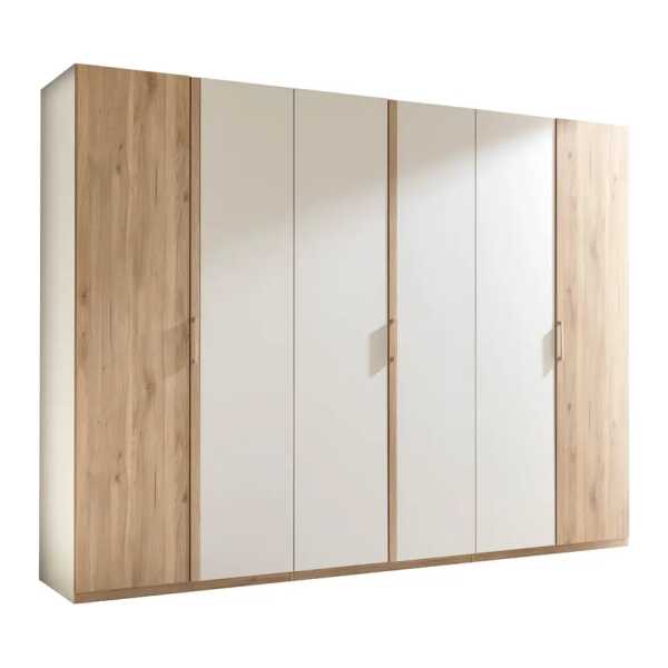 Drehtürenschrank 300cm Braun
