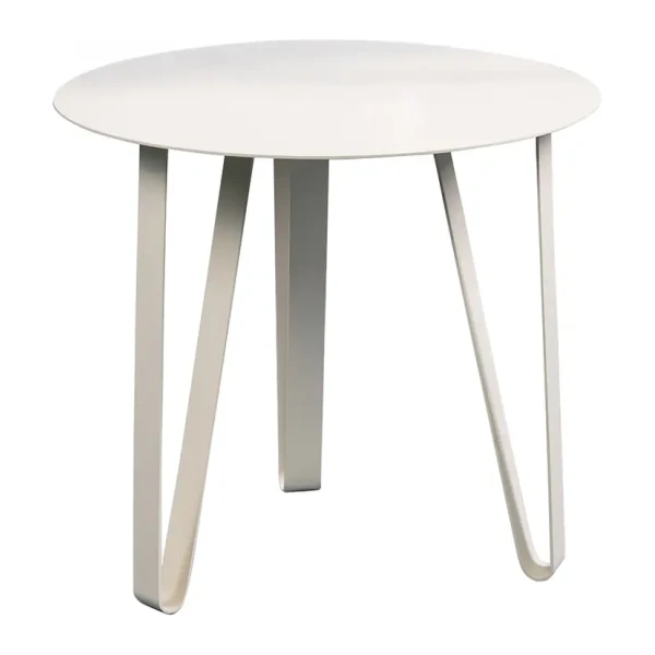 Couchtisch Ennett - 50 cm Ø 50cm Weiß
