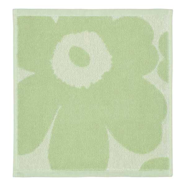 Marimekko Unikko Mini Handtuch 30x30cm Off white-sage