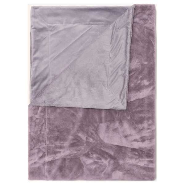 Essenza Kunstfell-Plaid Furry lila
